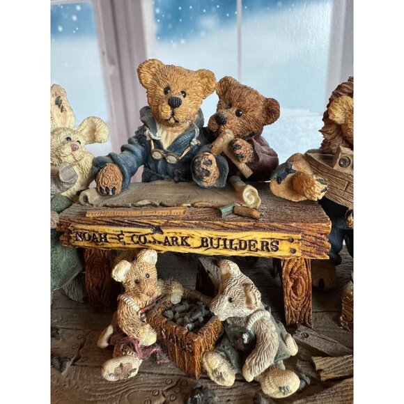 Boyds Bears 1996 Noah's Ark #1214 Figurine – Super Cute &‎ Excellent Condition! - Picture 9 of 12